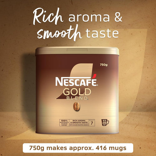 NESCAFÉ Gold Blend Instant Coffee 750g Tin