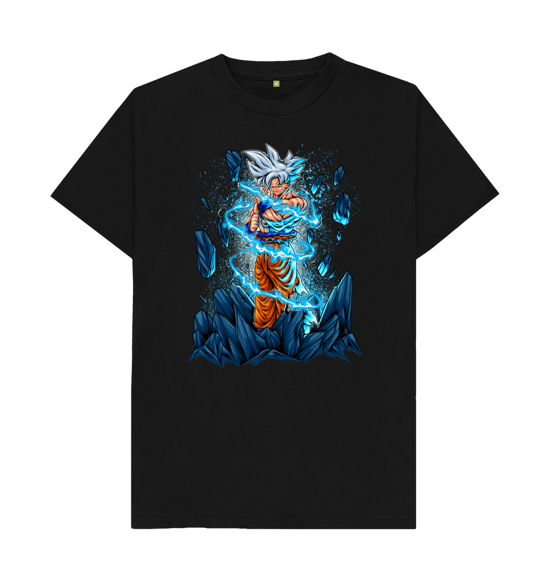 Black Goku, ultra, instinct, dragon ball, Japanese street wear, unisex sizes Adult premium quality t shirts,